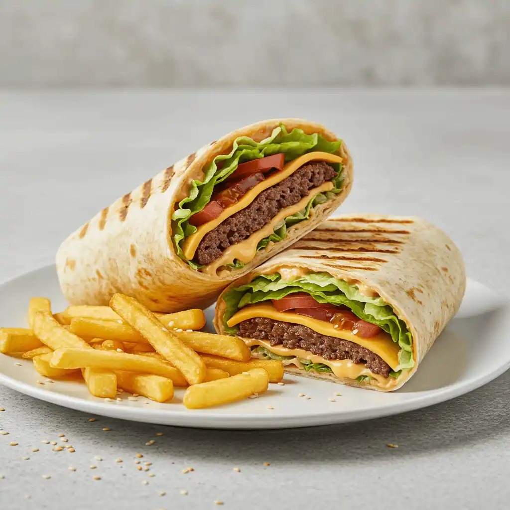 Big Mac Wraps: 5 Irresistible Reasons to Try This Recipe Now 4 A low-carb Big Mac wrap using crisp lettuce leaves instead of a tortilla.