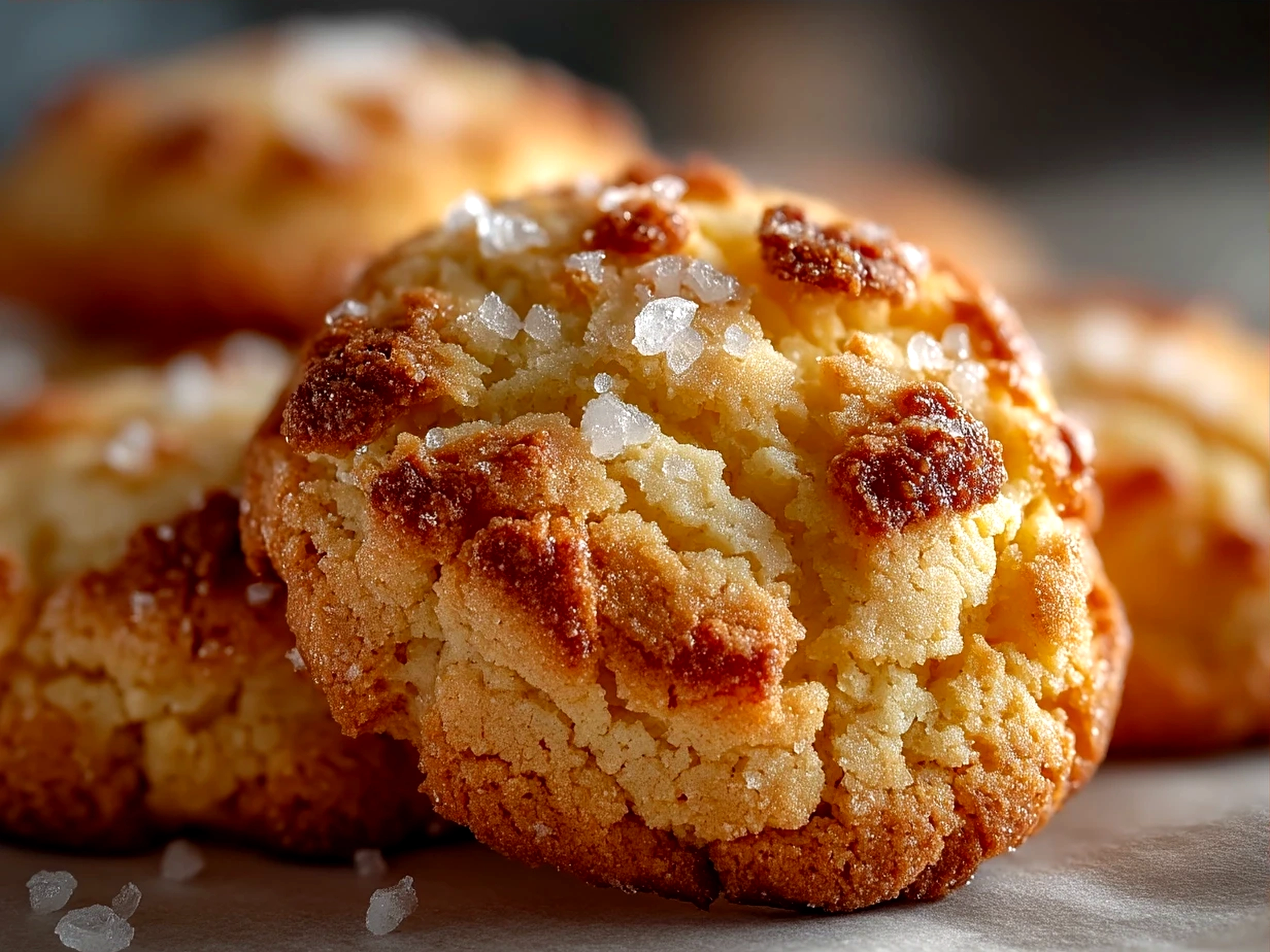 A stack of freshly baked soft and chewy Cake Mix Cookies on a plate