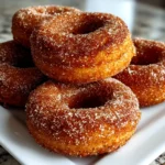 Homemade Apple Cider Donuts Freshly Prepared