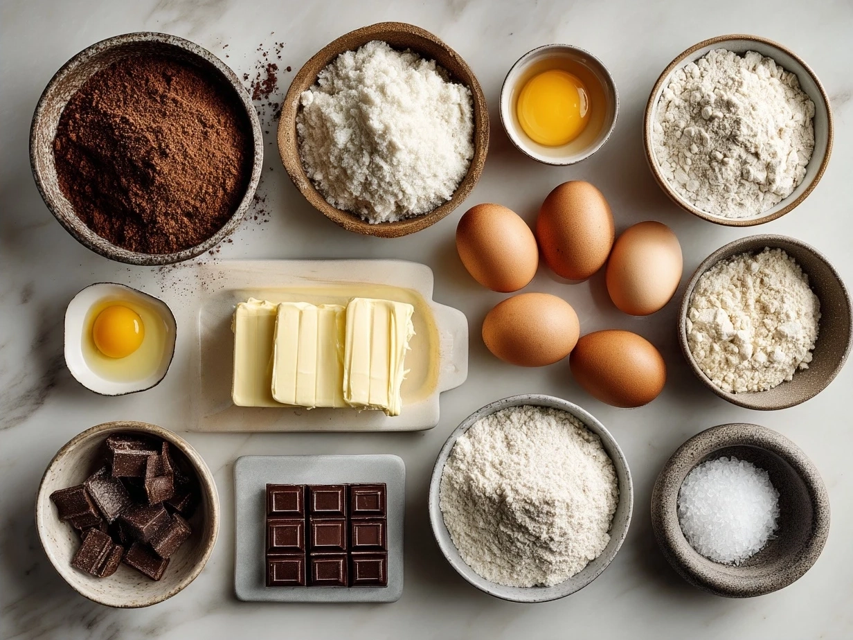 Ingredients for Cookies Cream Skillet Cookie