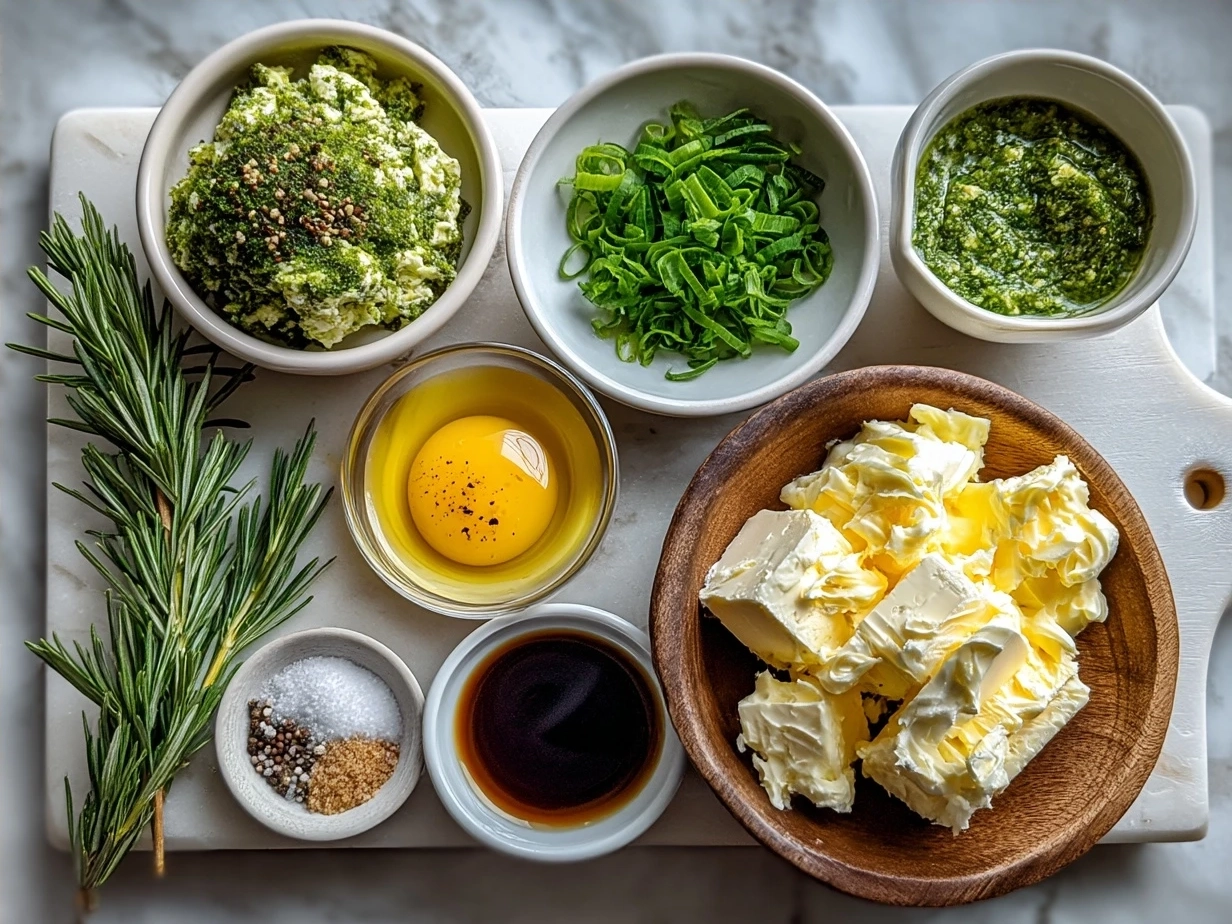 Ingredients for Creamy Pesto Aioli: mayonnaise, basil pesto sauce, lemon, garlic, olive oil, salt, and pepper